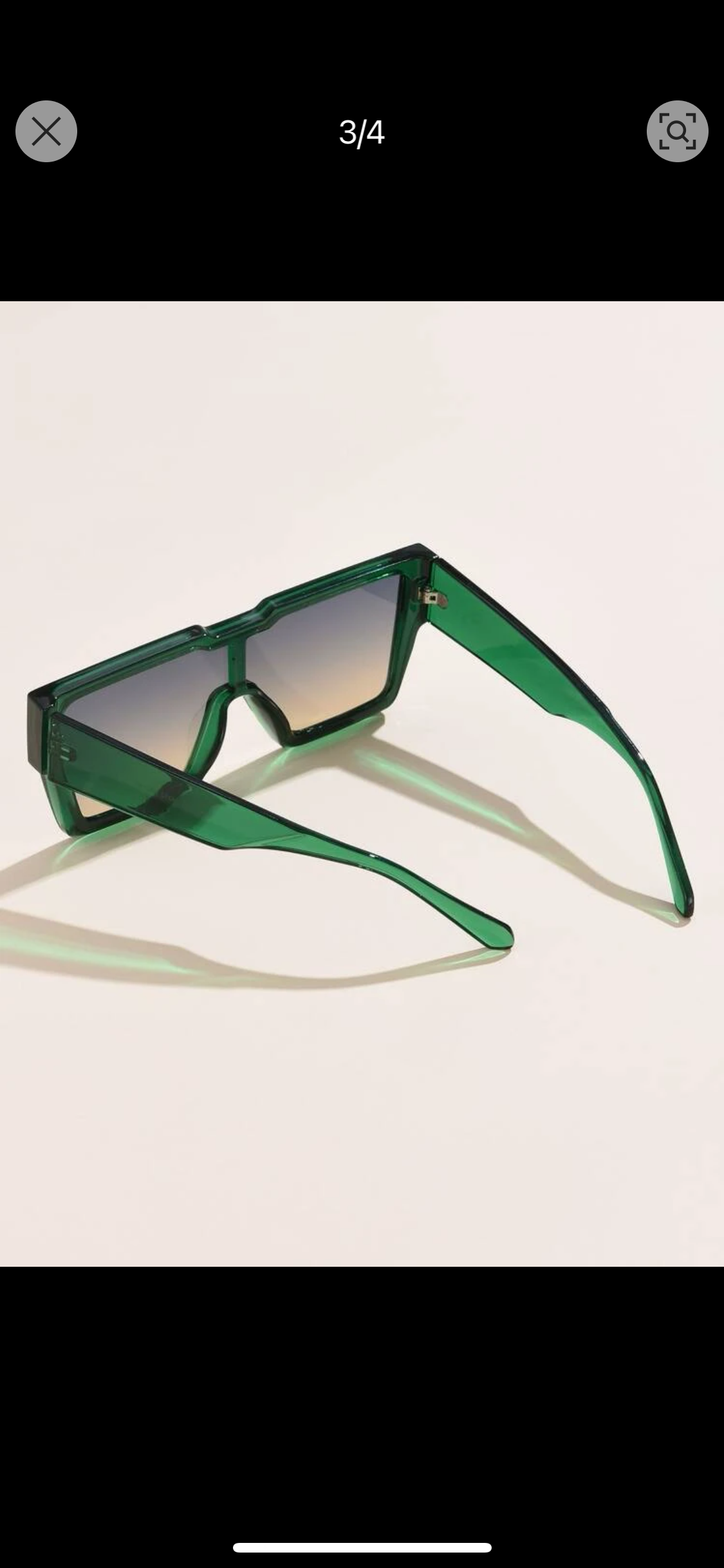 Fashion Übergröße Damen Sonnenbrille