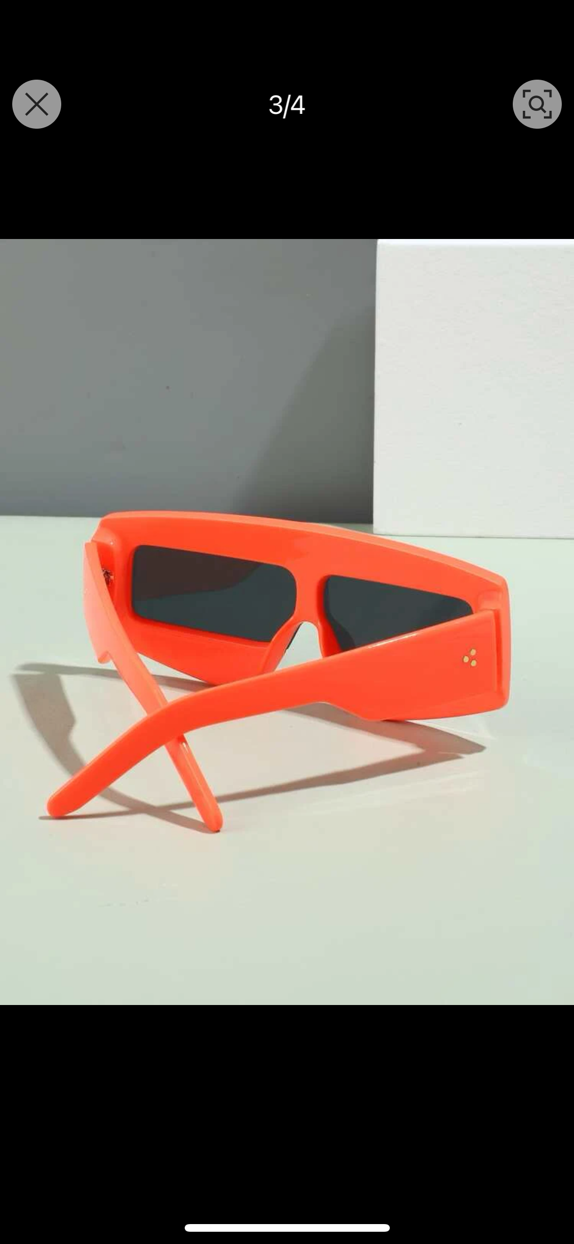 Fashion Übergröße Sonnenbrille